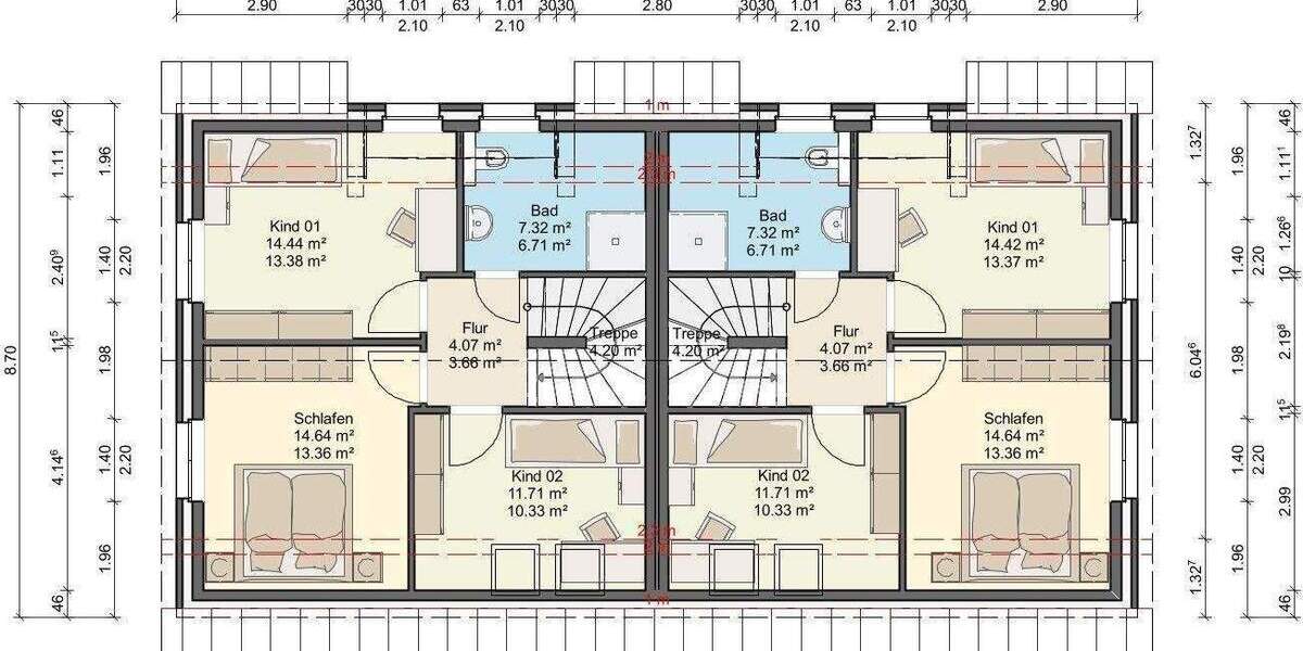 Doppelhaushälfte Hamburg Poppenbüttel - 679.900&euro; | Angebot:25799358
