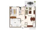 Erdgeschoßwohnung Rellingen - 2 Zimmer, 48 m&sup2;, 744&euro; | Angebot:26296723