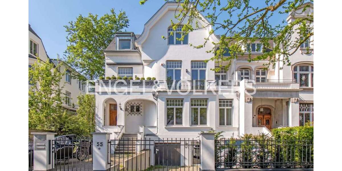 Etagenwohnung Hamburg Harvestehude - 6 Zimmer, 230 m&sup2;, 2.890.000&euro; | Angebot:26272688