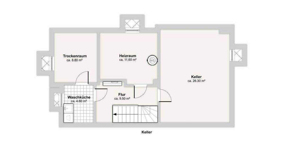 Reihenendhaus Hamburg Jenfeld - 5 Zimmer, 100 m&sup2;, 480.000&euro; | Angebot:26903827