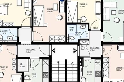 Wohnung Hamburg Borgfelde - 1 Zimmer, 15 m&sup2;, 950&euro; | Angebot:26194805