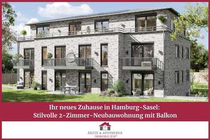Wohnung Hamburg Sasel Sasel - 2 Zimmer, 40 m&sup2;, 319.000&euro; | Angebot:27146602