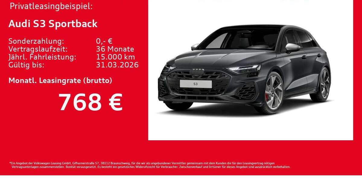 Audi S3 1.899 km 58.981 &euro; Hamburg 22419