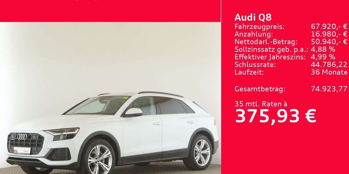 Audi Q8 51.509 km 67.920 &euro; Seevetal – Fleestedt 21217