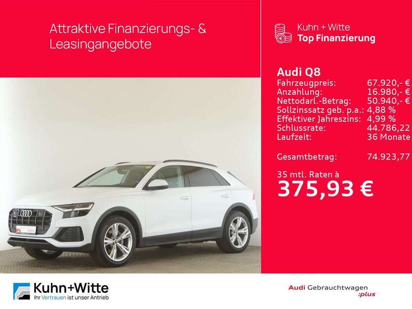 Audi Q8 51.509 km 67.920 € Seevetal – Fleestedt 21217