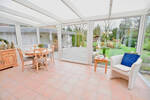 4-Zi.- Doppelhaustraum mit Wintergarten, Kamin, Sauna, Carport und Garten in ruhiger Sackgassenlage