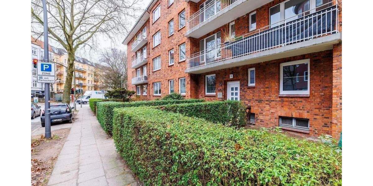 Etagenwohnung Hamburg Hoheluft-West - 2 Zimmer, 54 m&sup2;, 379.000&euro; | Angebot:25567058