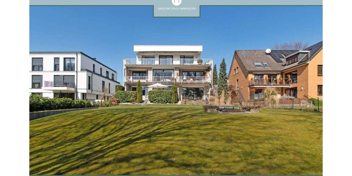 Energieeffiziente 3-Zi. Wohnung mit großer Westterrasse, herrlichem Gemeinschaftsgarten und TG in Hummelsbüttel! 3 zimmer