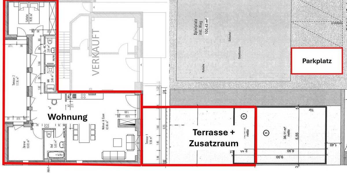 Etagenwohnung Hamburg Eilbek - 3 Zimmer, 134 m&sup2;, 999.000&euro; | Angebot:26414928