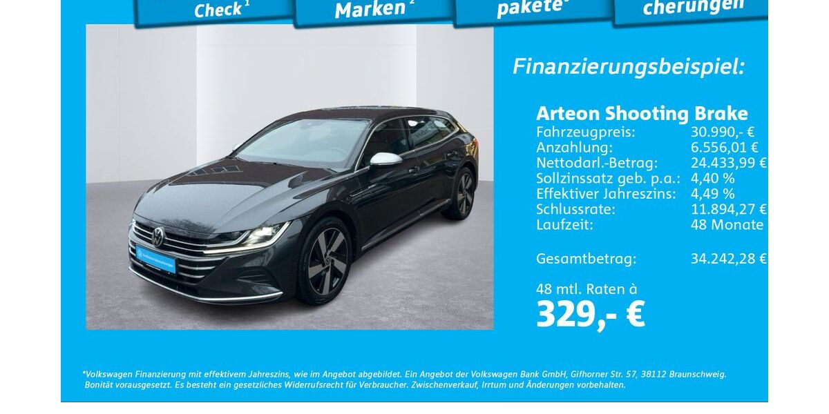VW Arteon 74.755 km 28.777 &euro; Hamburg 22303