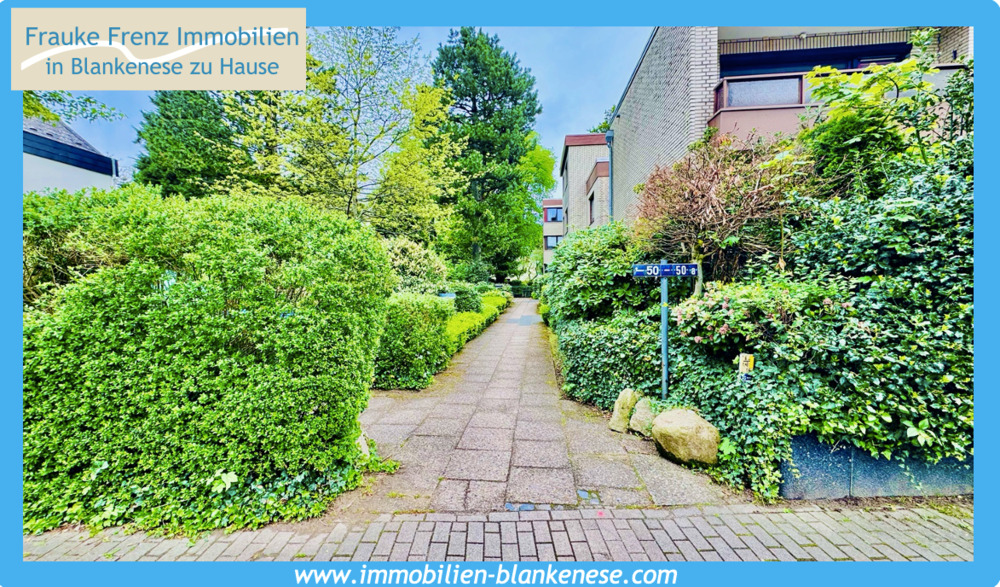 Terrassenwohnung Hamburg Blankenese - 2 Zimmer, 58 m&sup2;, 1.190&euro; | Angebot:26672599