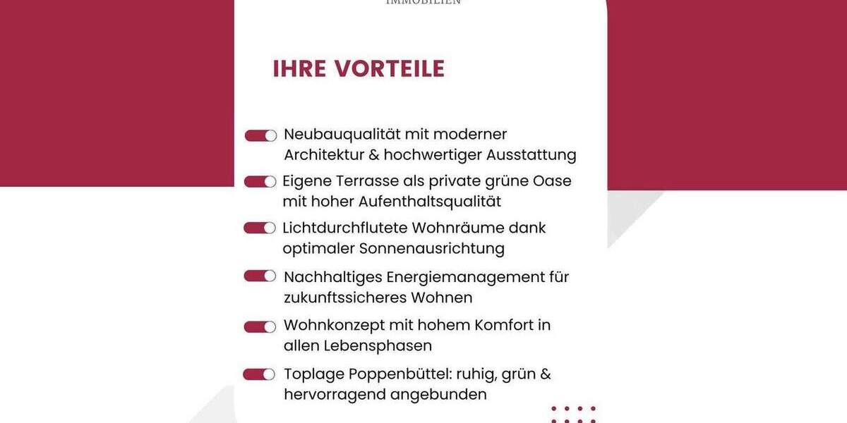 Etagenwohnung Hamburg Poppenbüttel - 4 Zimmer, 101 m&sup2;, 699.000&euro; | Angebot:25836712