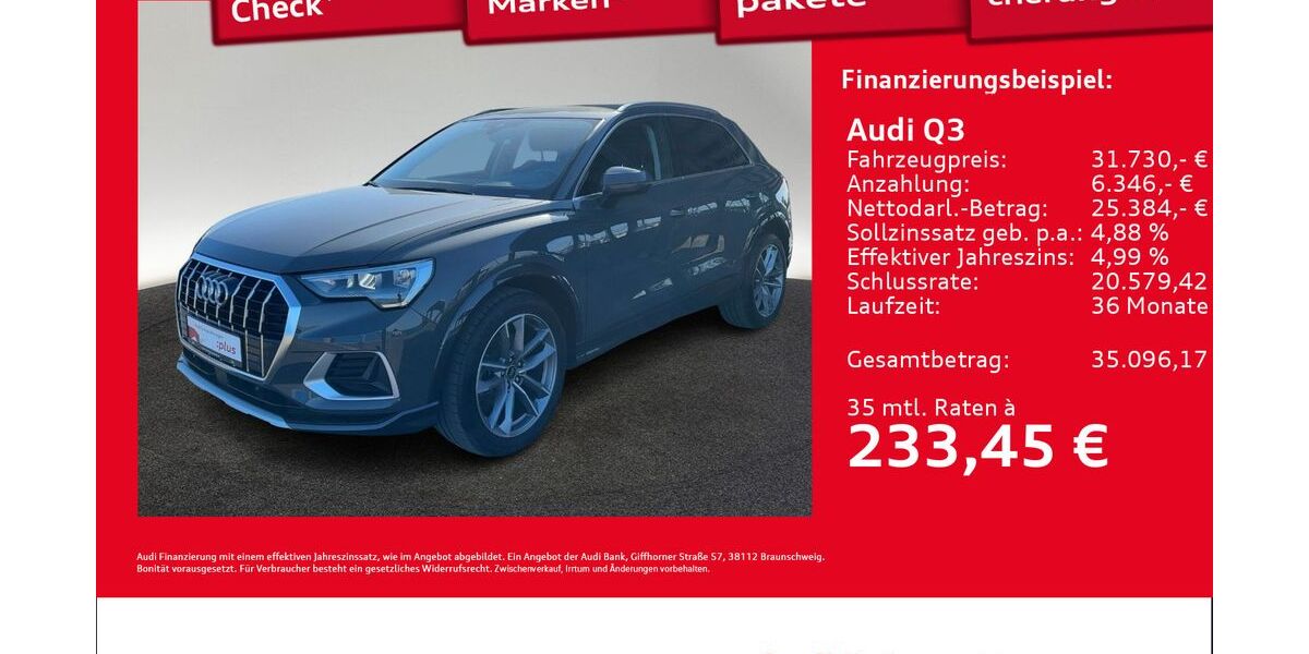Audi Q3 35.640 km 31.730 &euro; Hamburg 22419