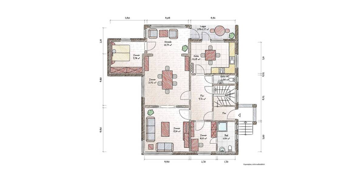 Einfamilienhaus Hamburg Wellingsbüttel - 8 Zimmer, 202 m&sup2;, 980.000&euro; | Angebot:26894510
