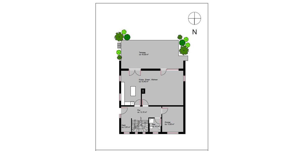 Einfamilienhaus Hamburg Volksdorf - 5 Zimmer, 171 m&sup2;, 1.090.000&euro; | Angebot:26790894