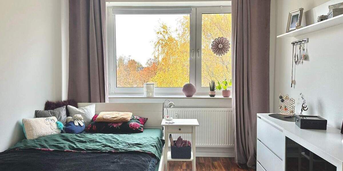 Etagenwohnung Hamburg Lokstedt - 2 Zimmer, 55 m&sup2;, 270.000&euro; | Angebot:25702252