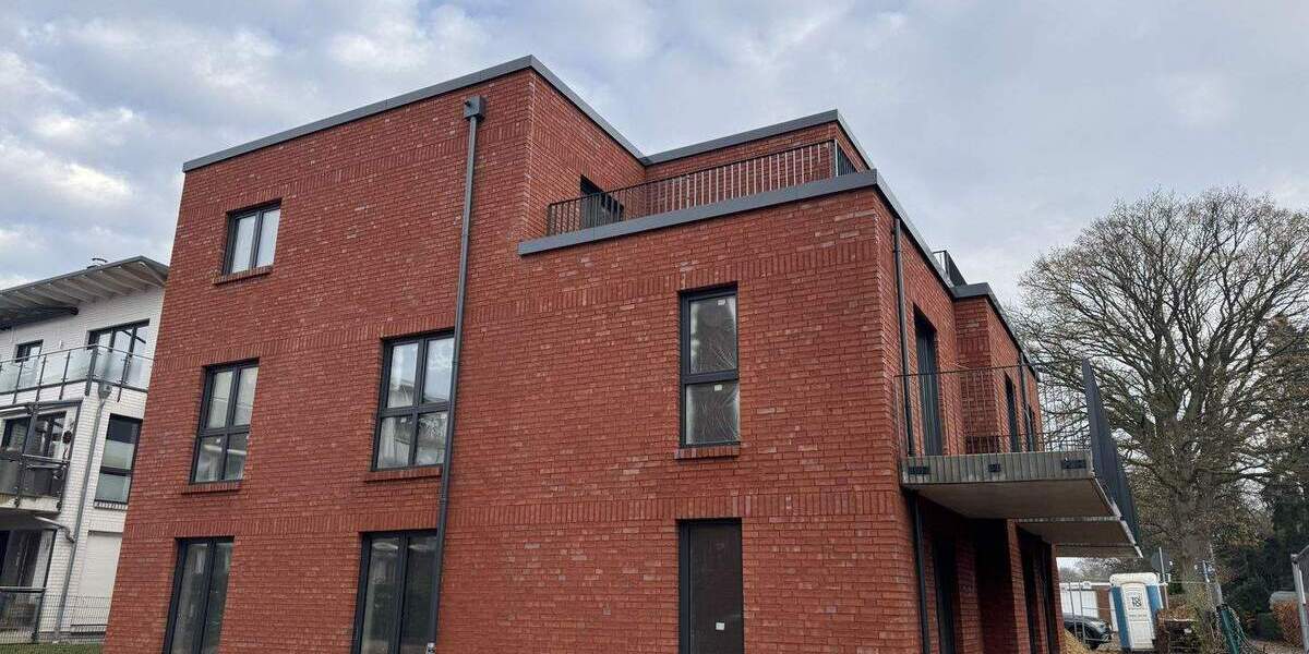 Neubau Erstbezug 3 – Zimmer Komfort-Wohnungen mit Balkon Terrasse und Fahrstuhl Whg. 1 3 zimmer