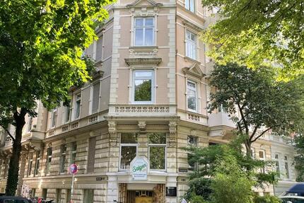 Rotherbaum: Schöner 3½ -Zimmer Altbau in Uni-Nähe: Wohnbüro Praxis Atelier 3 zimmer