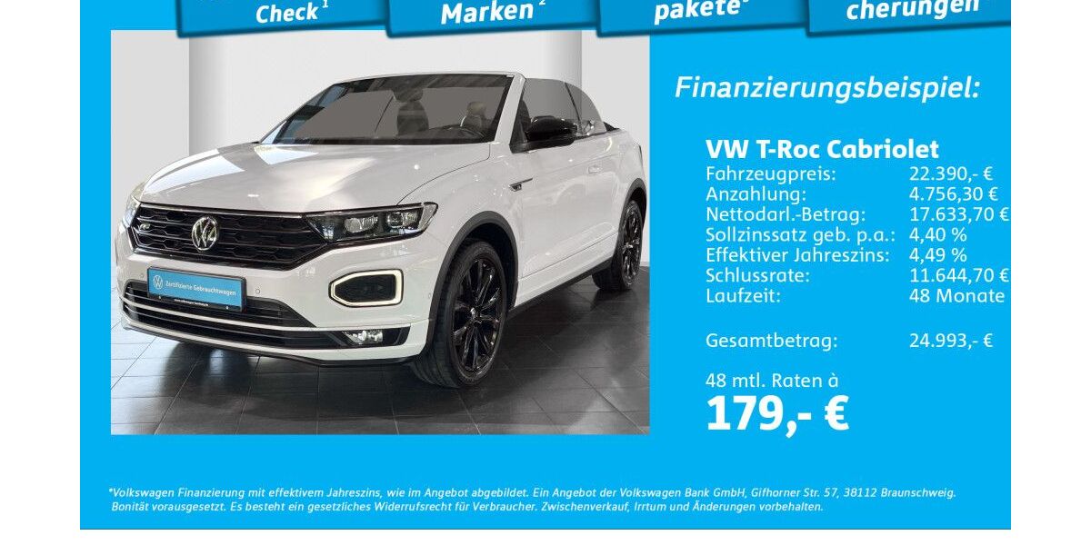 VW T-Roc 57.906 km 21.990 &euro; Glinde 21509