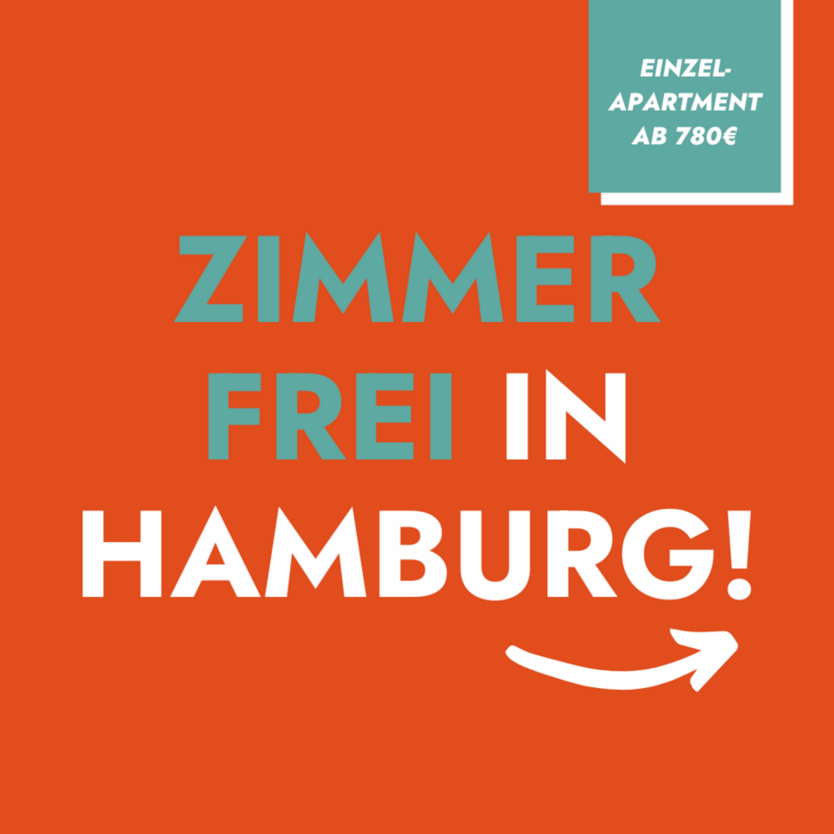 Wohnung zum Mieten in Hamburg 780 € 25 m²