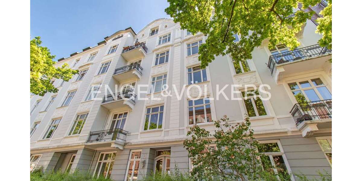 Etagenwohnung Hamburg Harvestehude - 2 Zimmer, 54 m&sup2;, 465.000&euro; | Angebot:26933131