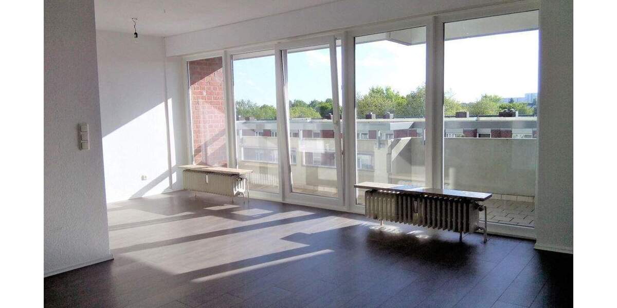 Lichtdurchflutete 2-Zimmer-Wohnung mit großzügiger Süd-West-Loggia in Hamburg-Schnelsen 2 zimmer