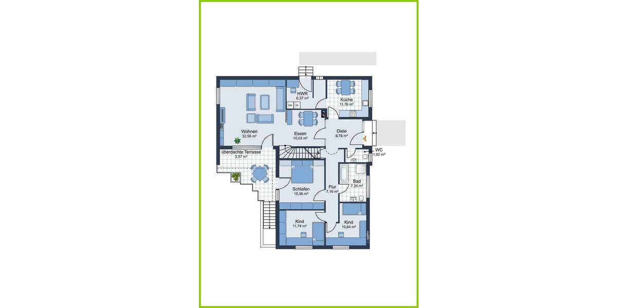 Einfamilienhaus Apensen - 4 Zimmer, 126 m&sup2;, 1.600&euro; | Angebot:26826179