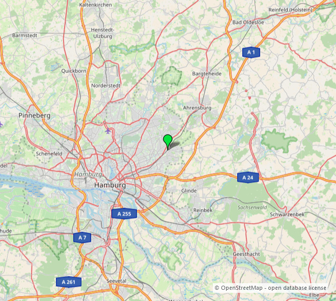 Balkonwohnung für Single - an der Fußgängerzone von RAHLSTEDT 2 zimmer