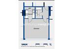 Etagenwohnung Hamburg Wandsbek - 1 Zimmer, 46 m&sup2;, 469&euro; | Angebot:25765225