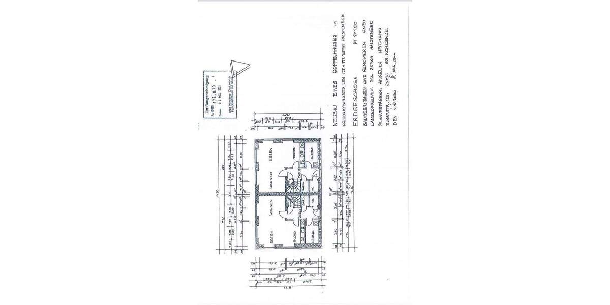 Doppelhaushälfte Halstenbek - 5 Zimmer, 108 m&sup2;, 595.000&euro; | Angebot:25413918