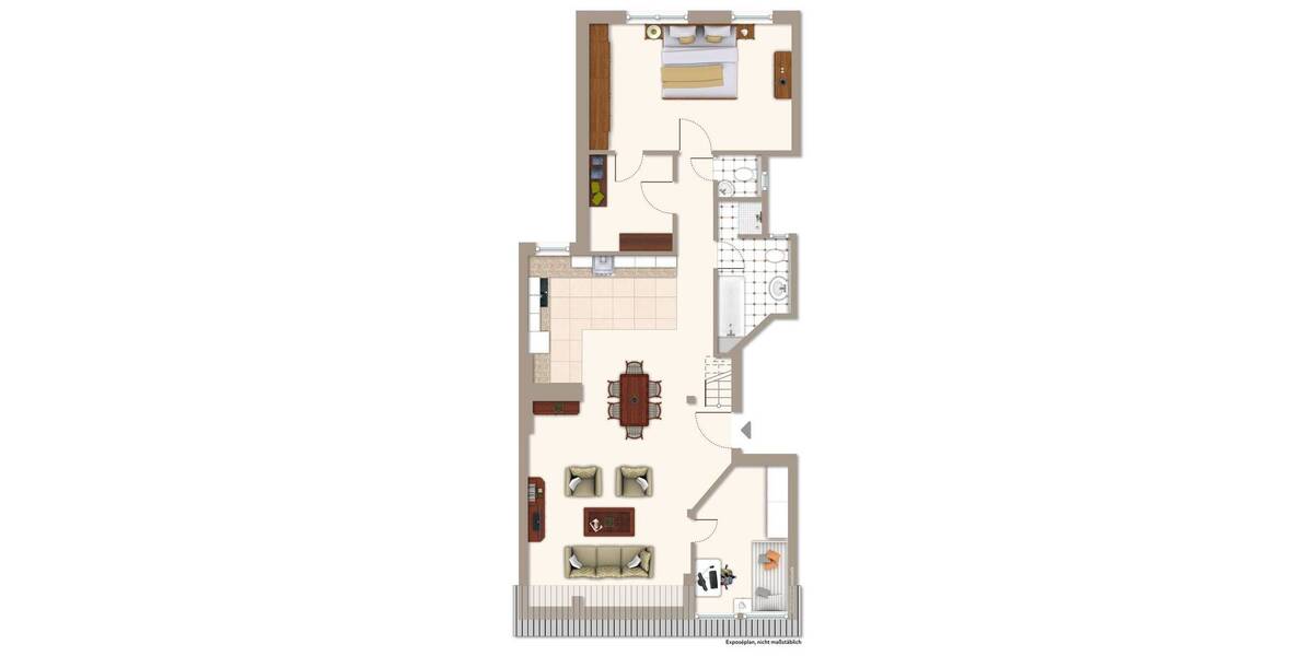 Etagenwohnung Hamburg St. Georg - 3 Zimmer, 108 m&sup2;, 995.000&euro; | Angebot:26887490