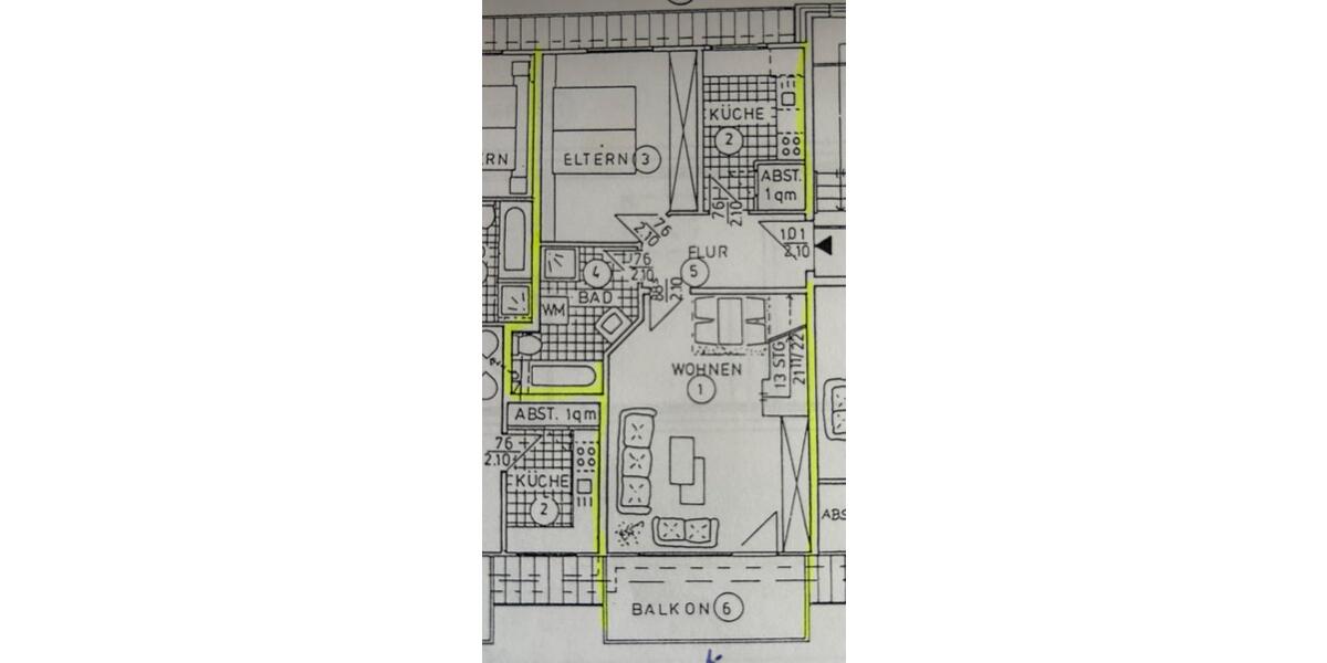 Maisonettenwohnung Henstedt-Ulzburg Ulzburg - 3.5 Zimmer, 100 m&sup2;, 335.000&euro; | Angebot:26225526