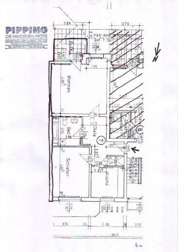 Etagenwohnung Glinde - 2 Zimmer, 77 m&sup2;, 1.080&euro; | Angebot:26261761