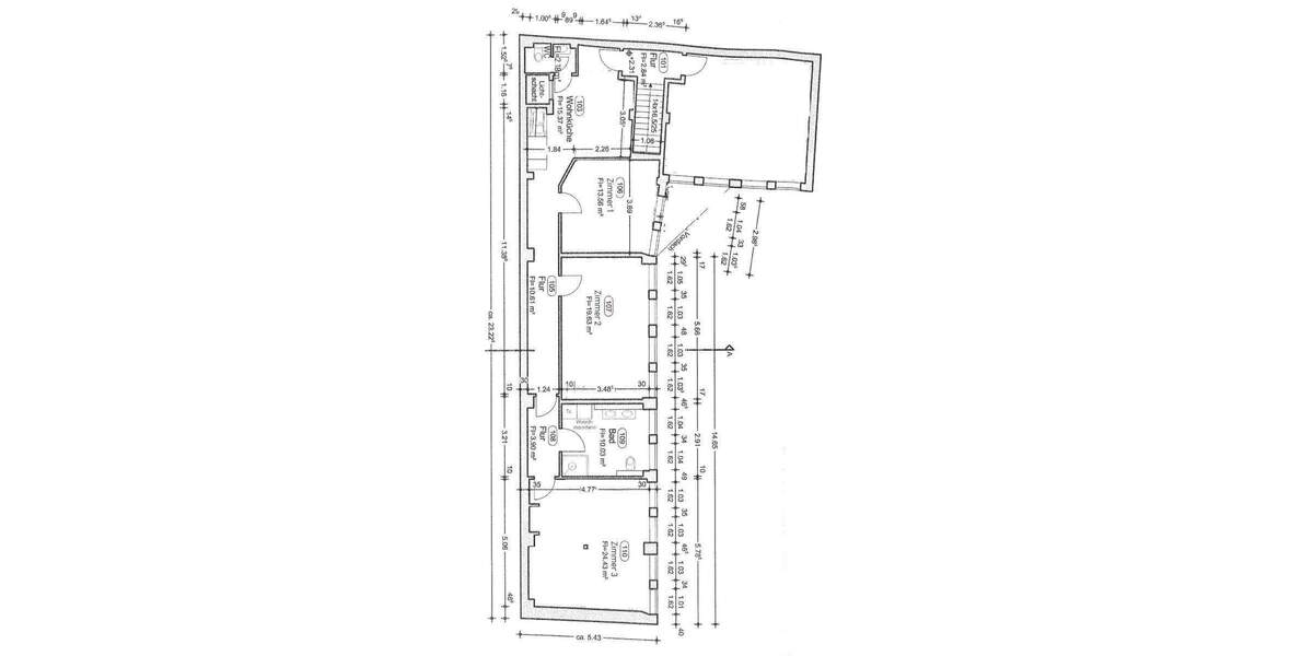 Gewerbeobjekt Hamburg Barmbek-Nord - 3 Zimmer, 99 m&sup2;, 1.500&euro; | Angebot:25879706