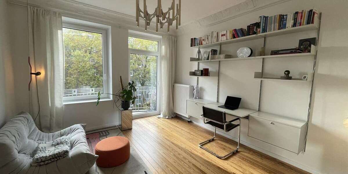 Etagenwohnung Hamburg Horn - 2 Zimmer, 45 m&sup2;, 259.000&euro; | Angebot:26836694