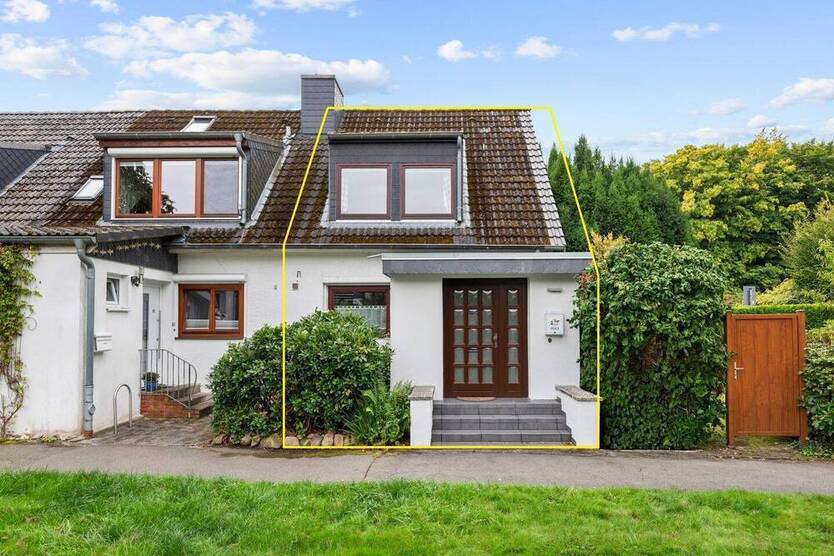Reihenendhaus in idyllischer Stadtrandlage