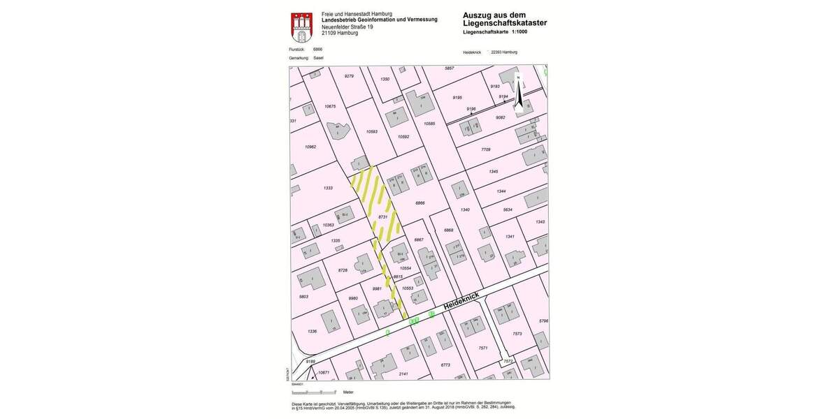 Grundstück Hamburg Sasel - 799.500&euro; | Angebot:24581395