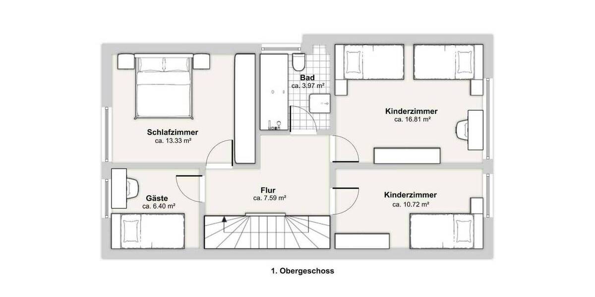Reihenendhaus Hamburg Jenfeld - 5 Zimmer, 100 m&sup2;, 480.000&euro; | Angebot:26903827
