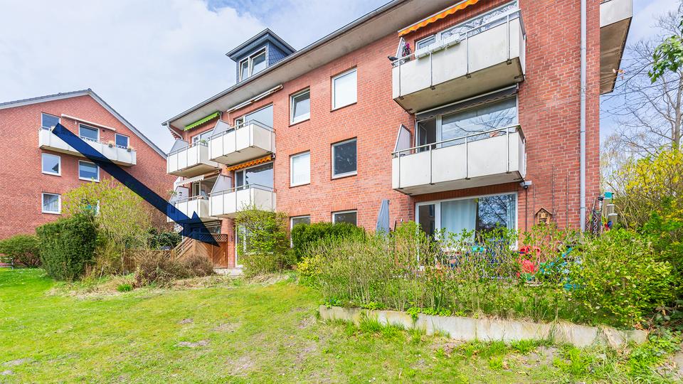 Erdgeschoßwohnung Rellingen - 2 Zimmer, 48 m&sup2;, 744&euro; | Angebot:26296723