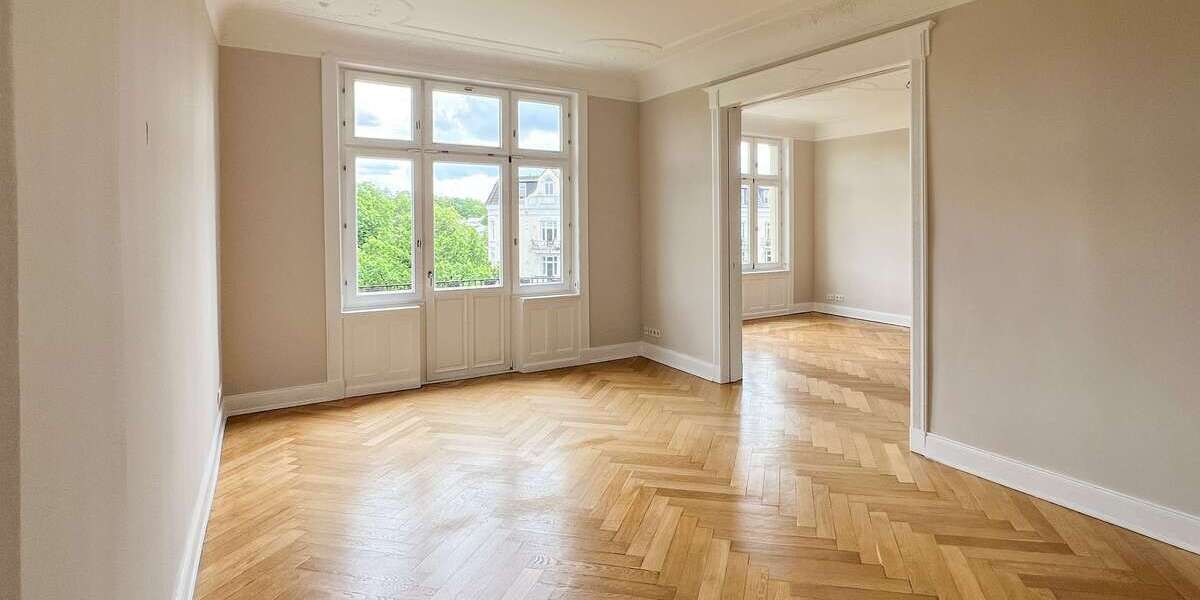 Etagenwohnung Hamburg Harvestehude - 5 Zimmer, 167 m&sup2;, 2.065.000&euro; | Angebot:26818469