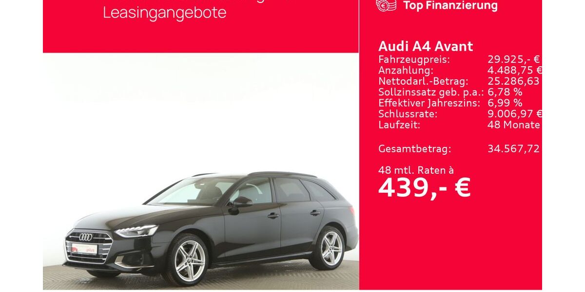 Audi A4 71.737 km 29.925 &euro; Seevetal 21217