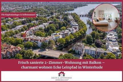 Wohnung Hamburg Winterhude - 1 Zimmer, 43 m&sup2;, 449.000&euro; | Angebot:26357897