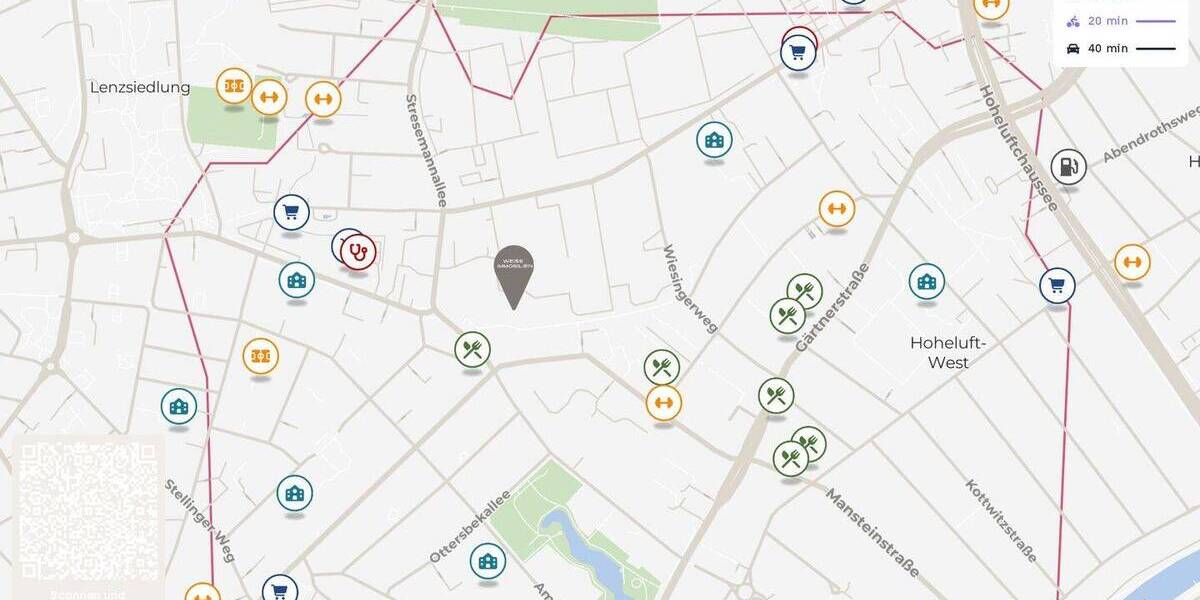 Etagenwohnung Hamburg Hoheluft-West - 2 Zimmer, 60 m&sup2;, 390.000&euro; | Angebot:25927415