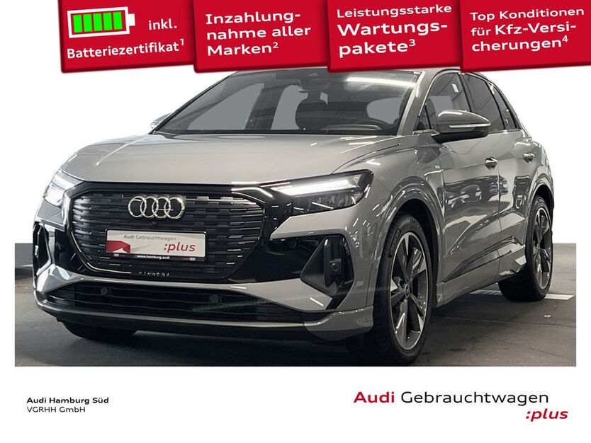 Audi Q4 e-tron 23.468 km 34.440 € Hamburg 20537