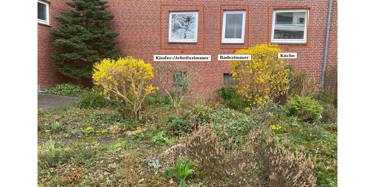 Hochparterre Hamburg Schnelsen - 2.5 Zimmer, 78 m&sup2;, 280.000&euro; | Angebot:26249790