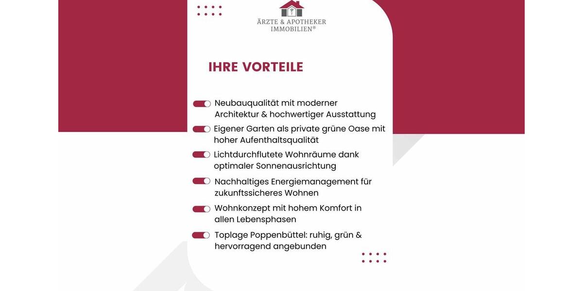 Erdgeschoßwohnung Hamburg Wandsbek - 3 Zimmer, 90 m&sup2;, 2.015&euro; | Angebot:26350378