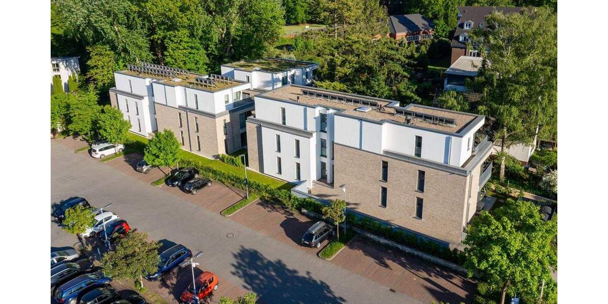 3-Zimmer-Wohnung (Neubaucharakter) mit schöner Terrasse und kleinem Garten in Hamburg-Iserbrook 3 zimmer