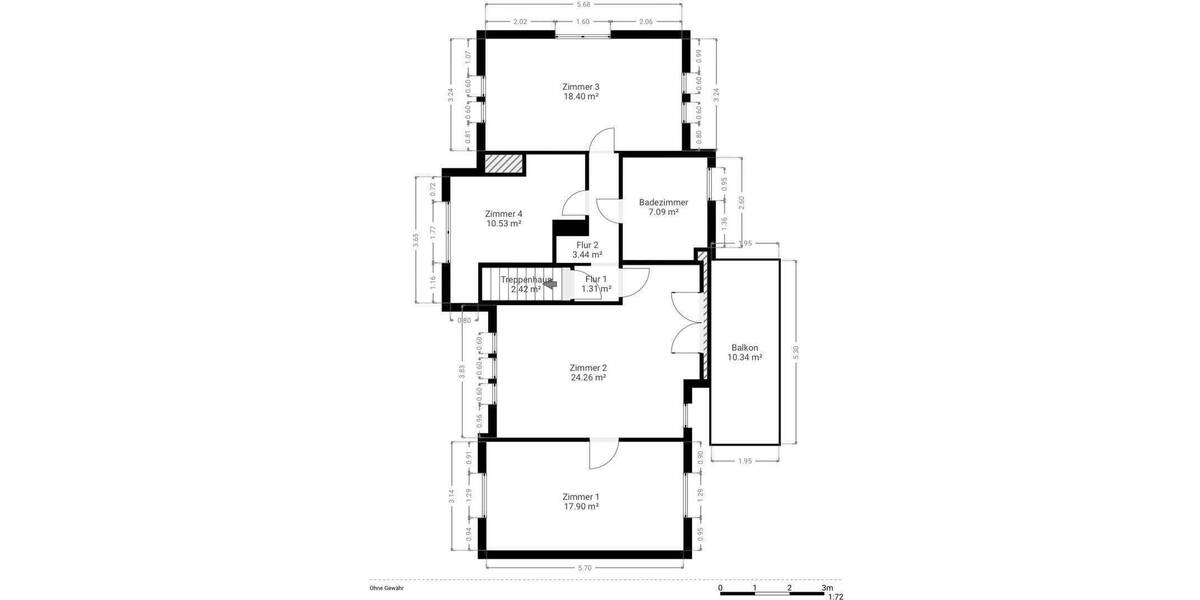 Provisionsfrei! Viel Platz für die Familie - zentrales Wohnen im Grünen! 6 zimmer