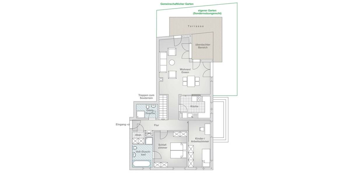 Etagenwohnung Hamburg Rissen - 5 Zimmer, 169 m&sup2;, 824.000&euro; | Angebot:26192285