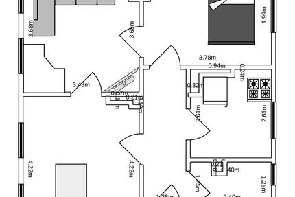 Hamburg 3-Zimmer-Wohnung Jan-Mai befristet unmöbliert 3 zimmer